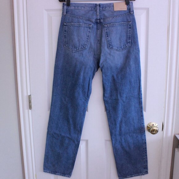 Trave Paloma 90's Straight Full Length Jeans Nowhere Near Classic Mid Wash - Picture 7 of 12